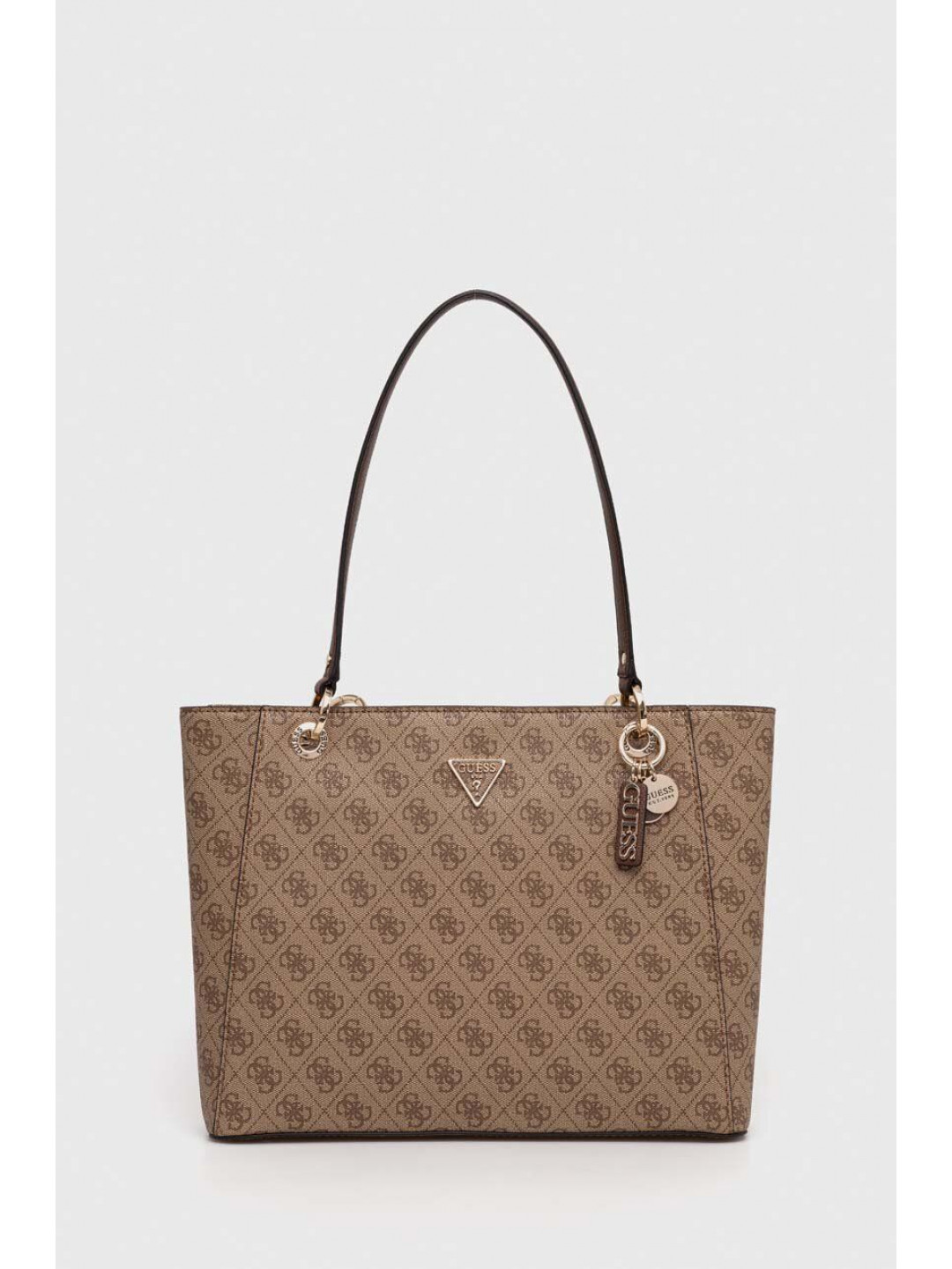 Kabelka Guess NOELLE šedá barva HWBG78 79250